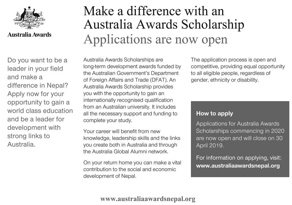 Australia Awards Scholarship | Scholarship Opportunity